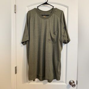 Ariat Rebar Men's Short Sleeve Olive Tee